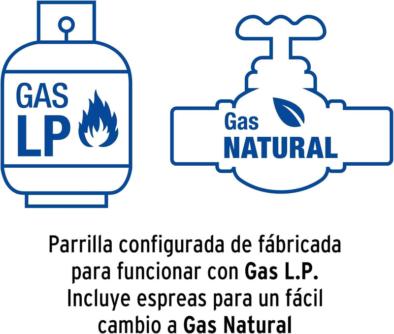 Foset PAE-755GV, Parrilla gas empotrable 75cm, 5 quemadores, vidrio negro - Carzamo.com