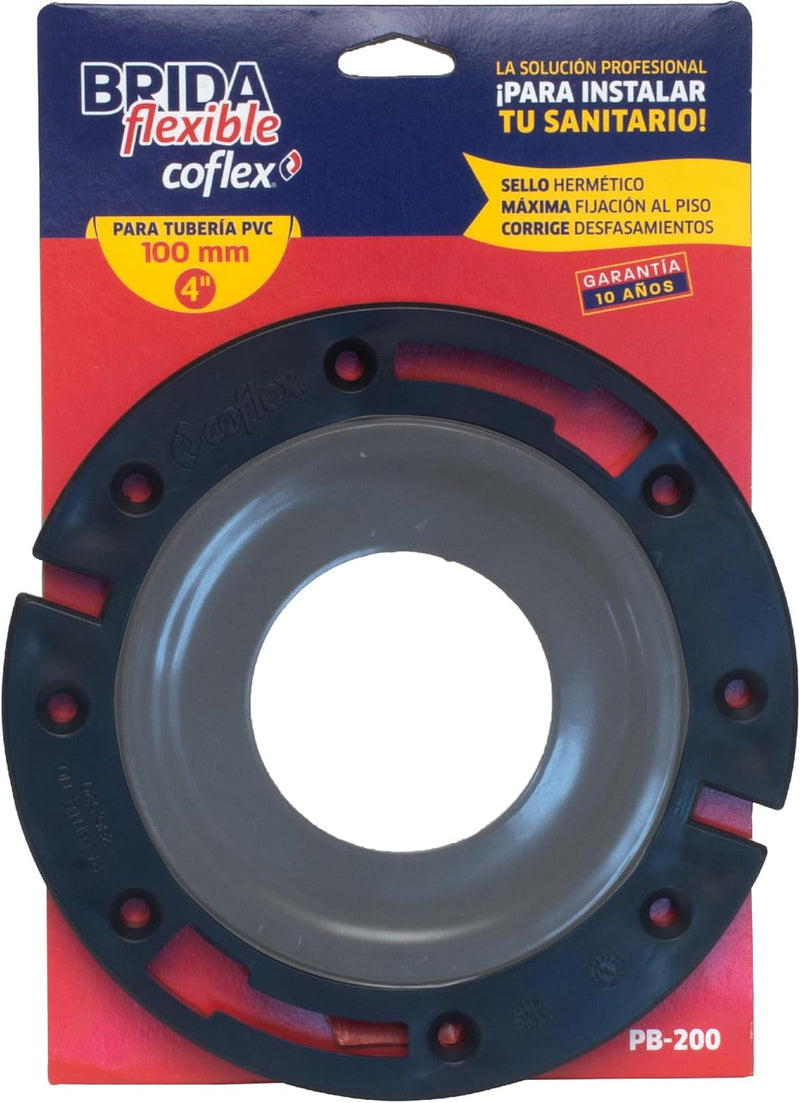 Brida flexible corta 4” para tubería - Carzamo.com