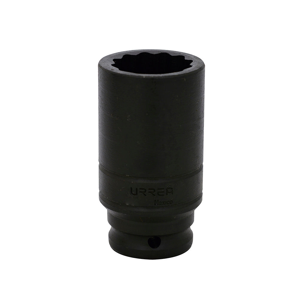 Dado de impacto largo cuadro de 1/2", 12 puntas, métrico, 20 mm Urrea