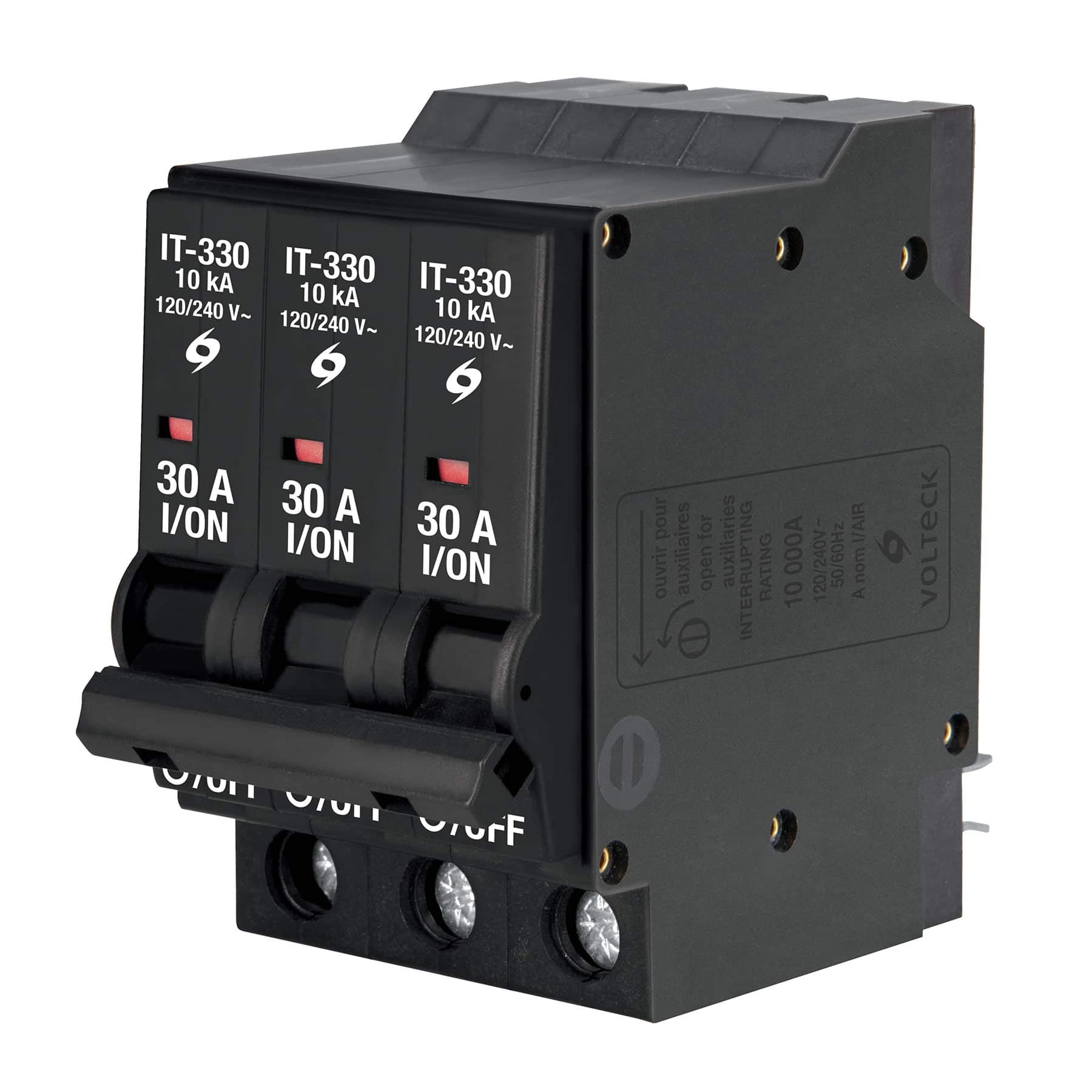 Volteck IT-330, Interruptor termomagnético 3 polos 30 A