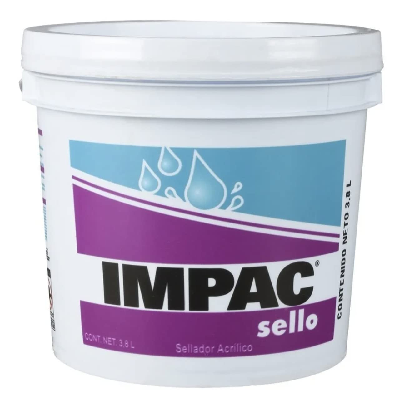 Impac Sello Sellador Acrilico 3.8 Litros