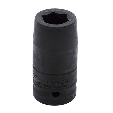 Dado de impacto largo cuadro de 3/4", 6 puntas, métrico, 20 mm Urrea