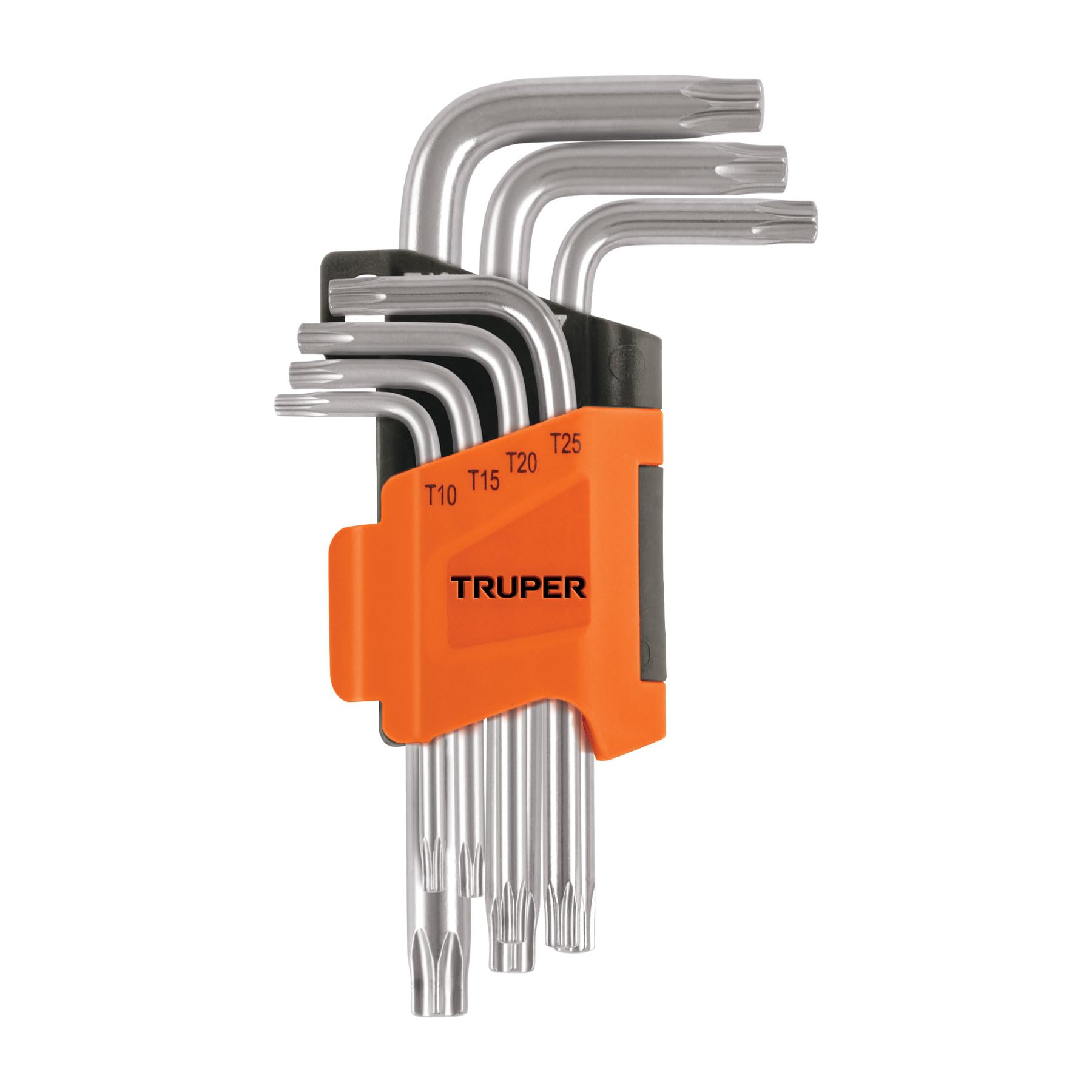 Truper TORX-7C, Juego de llaves Torx, 7 piezas con organizador