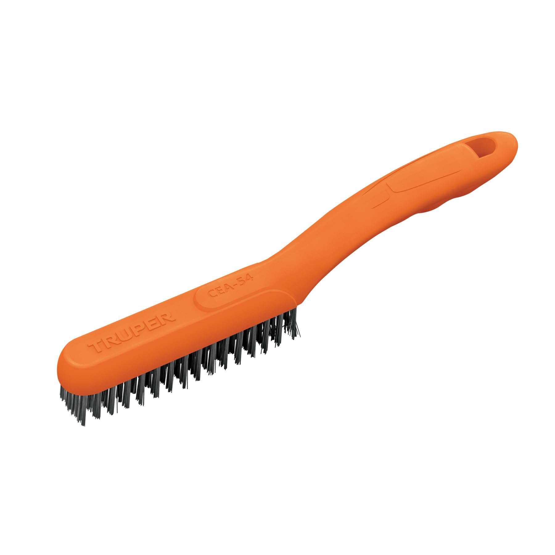 Truper CEA-54, Cepillo de alambre, cerdas acero al carbono, 64 pinceles