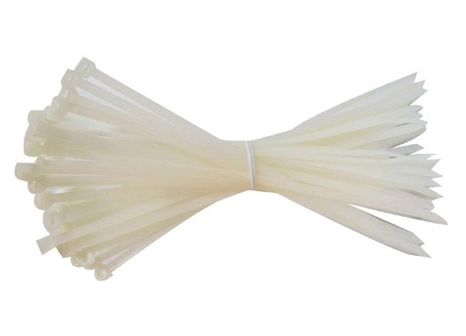 Cincho de plastico de 200 x 3.6 mm- color natural (50 pzs bolsa)