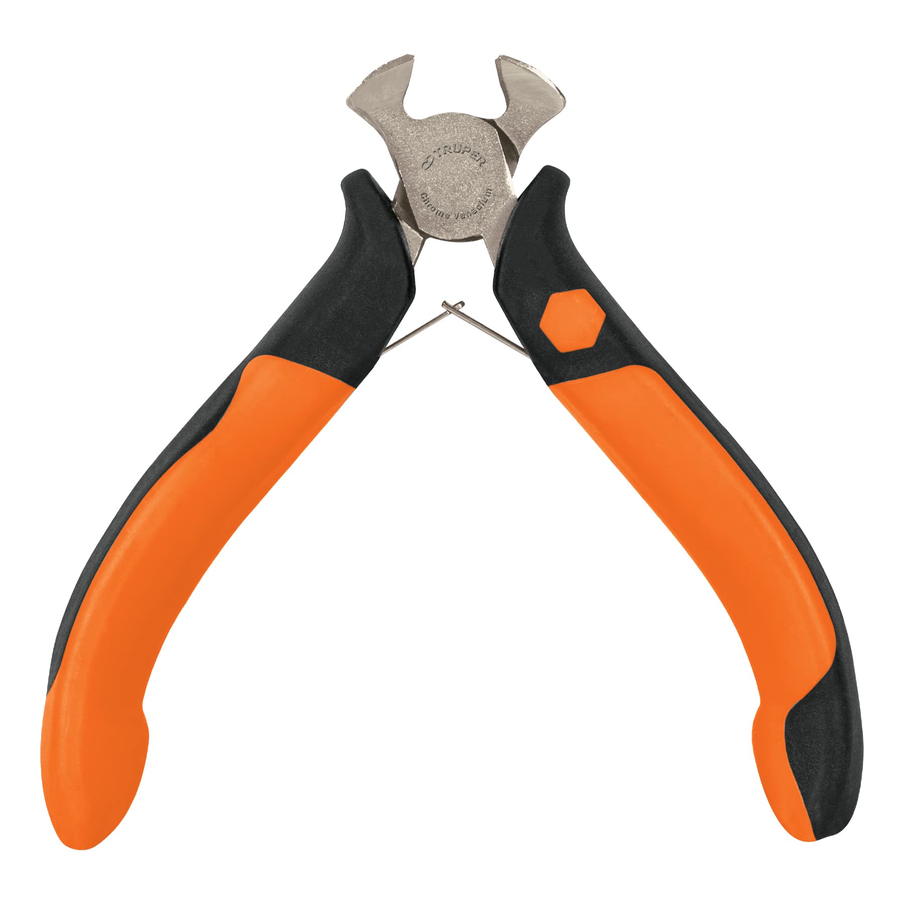 Truper PM-TN4, Pinza miniatura tipo tenaza 4″, mango comfort grip