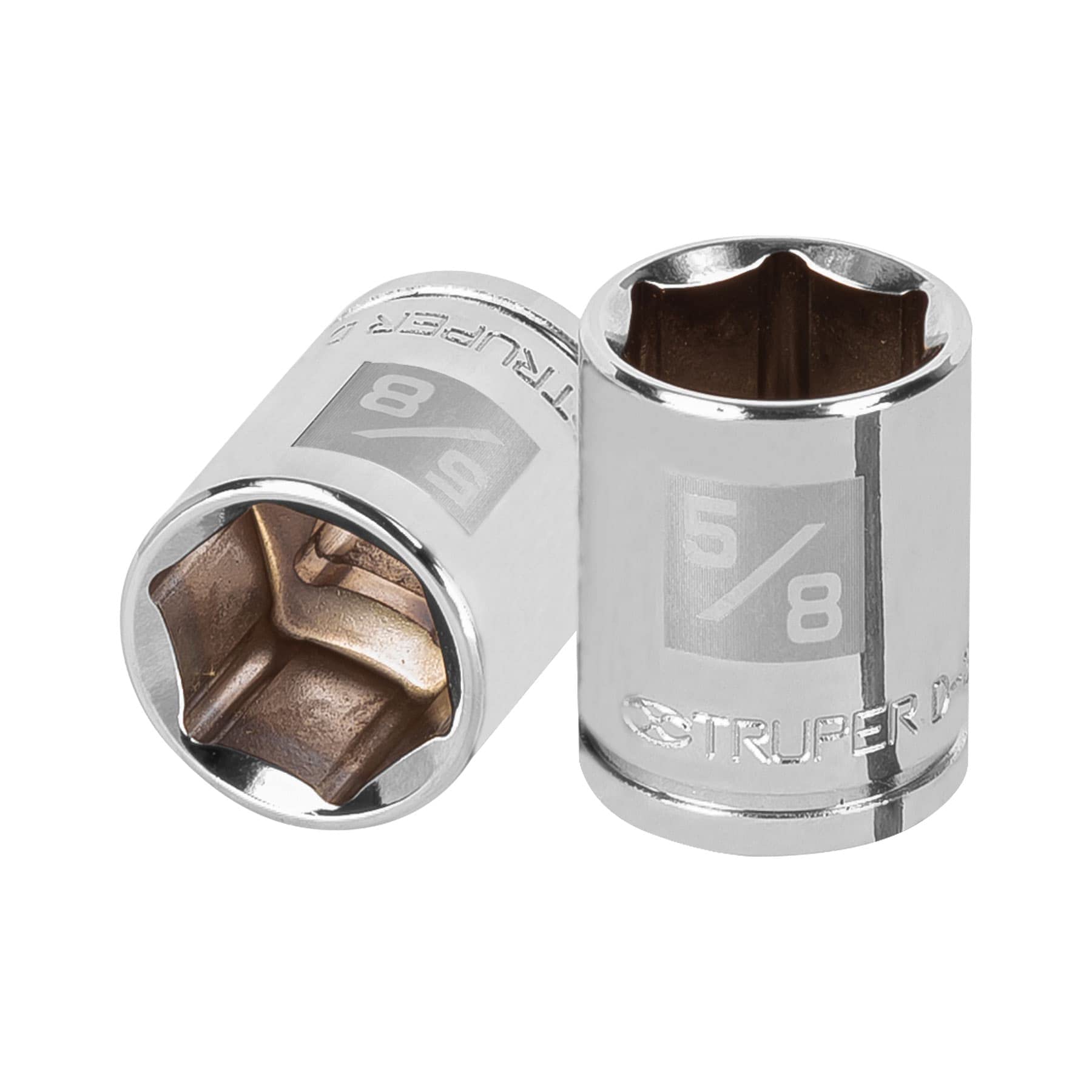 Truper D-3820-H, Dado de 6 puntas std, 5/8″, cuadro 3/8″