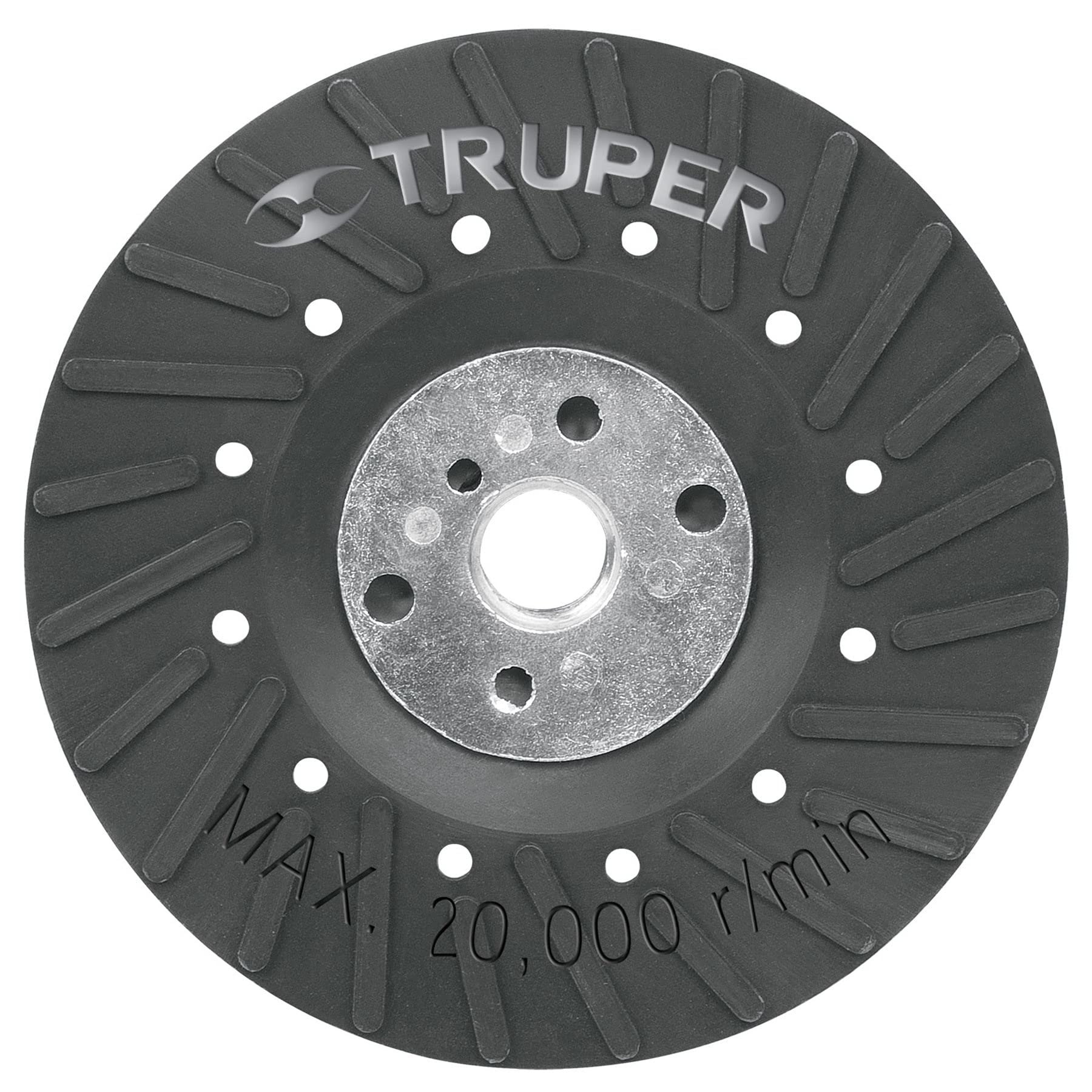 Truper RES-DILI-4-1/2P, Respaldo disco de lija 4-1/2″, rosca standard