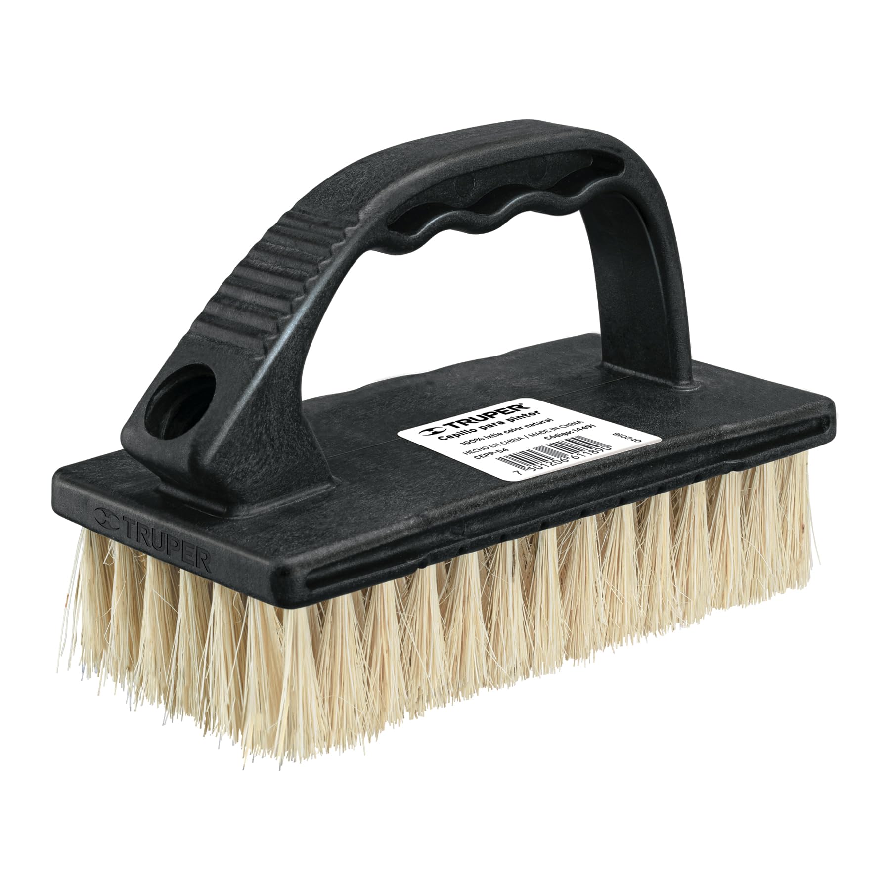 Truper CEPP-54, Cepillo para pintor para limpieza con cerdas sintéticas