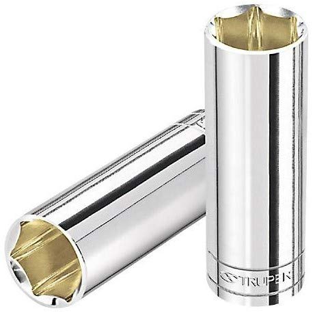 Truper D-3816-HM-L, Dado largo de 6 puntas mm, 16 mm, cuadro 3/8″