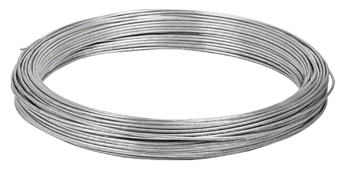 Fiero ALG-145B Alambre galvanizado, rollo 30 g, en bolsa, calibre 14