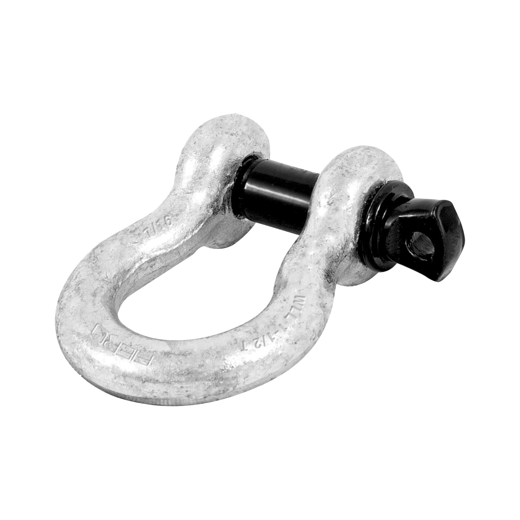 Fiero GRI-7/16, Grillete de acero forjado 7/16″ acabado galvanizado resistente a la corrosión