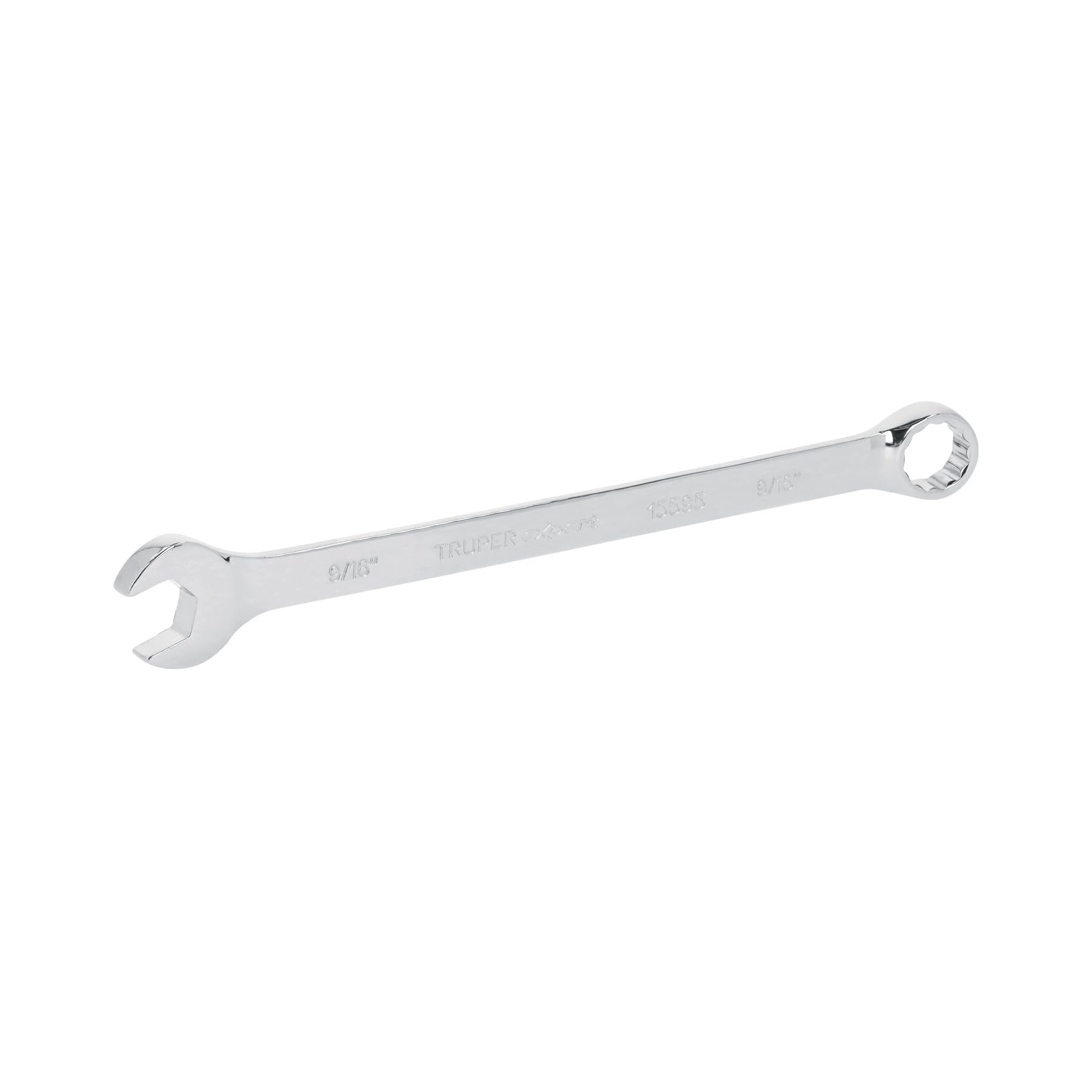 Truper Expert LL-2018, Llave combinada, extralarga, 9/16″ x 220 mm