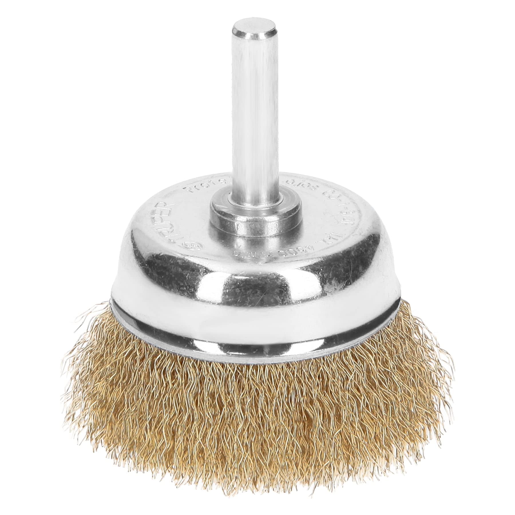 Truper CO-1-3/4F, Carda de copa, alambre fino, 1-3/4″ para taladro