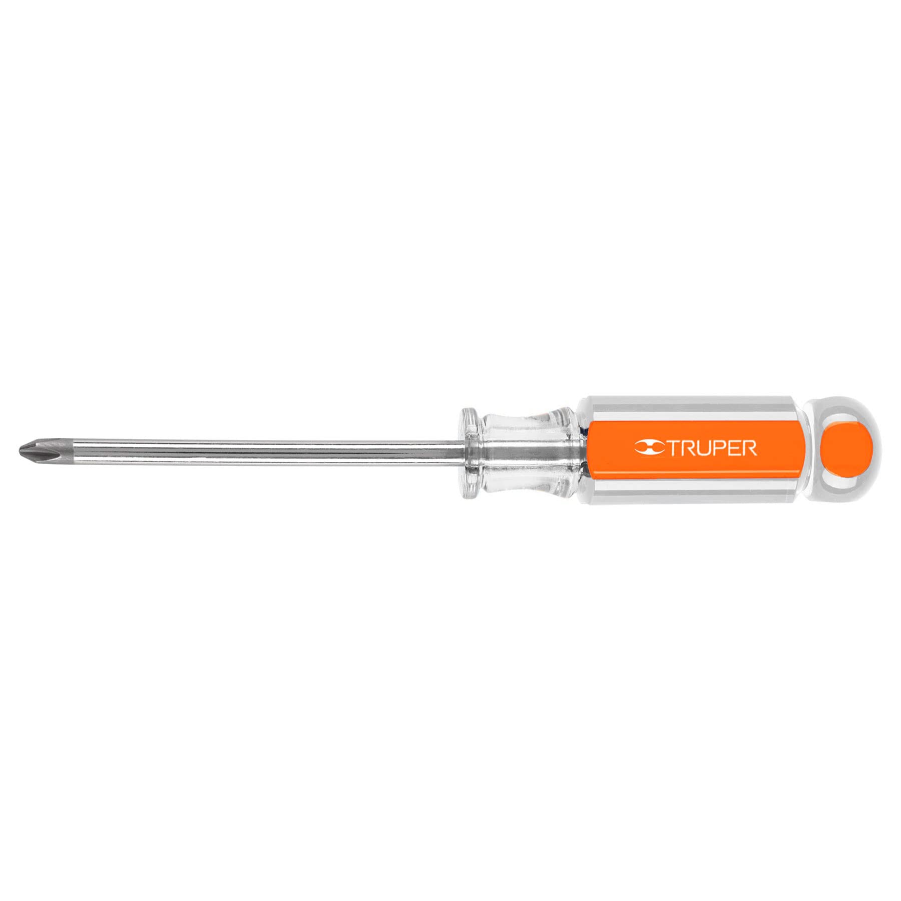 Truper DP-5/16X6, Desarmador de cruz, mango de acetato, 5/16″ x 6″