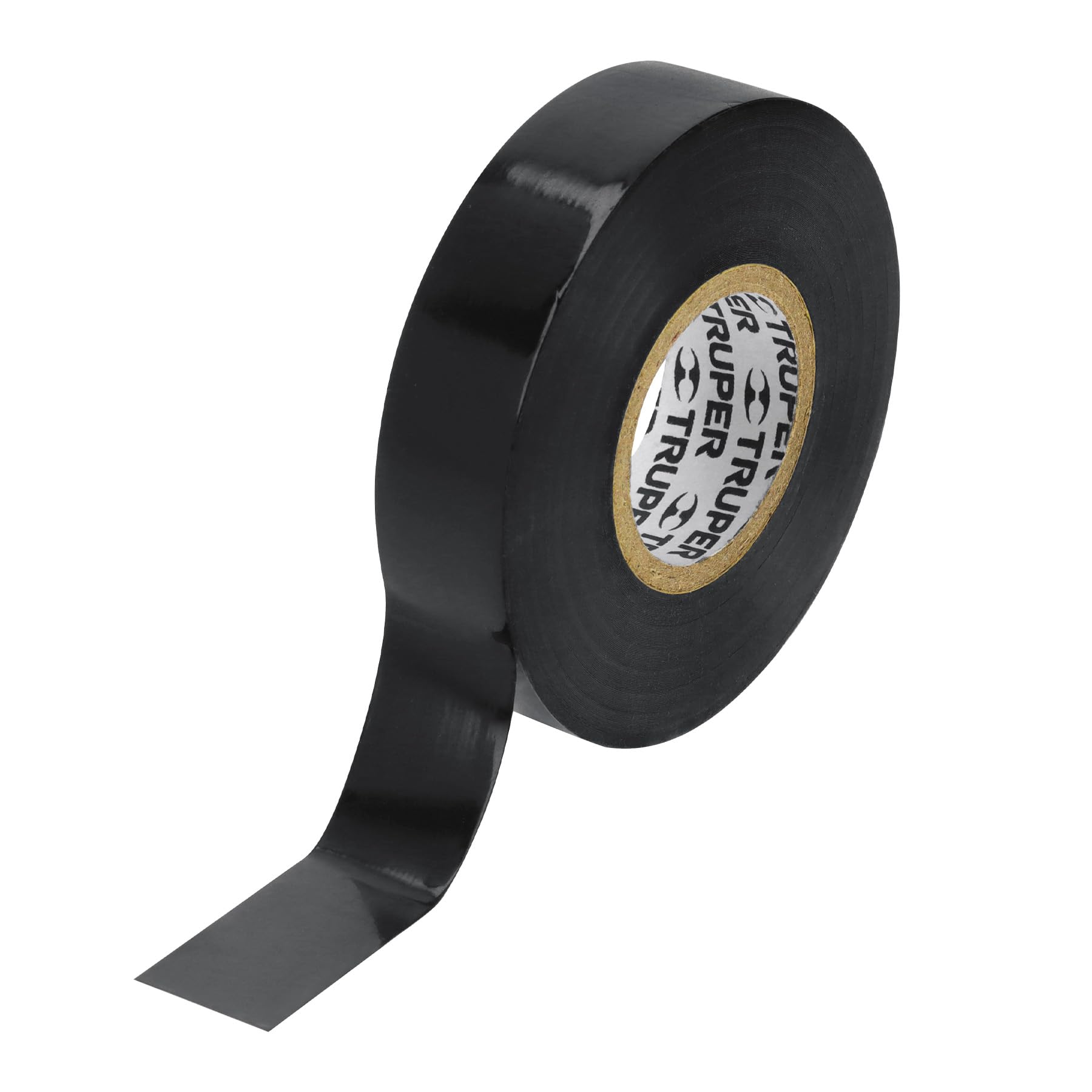 Truper M-33, Cinta de aislar, 18 m x 19 mm, negra , adhesivo acrílico