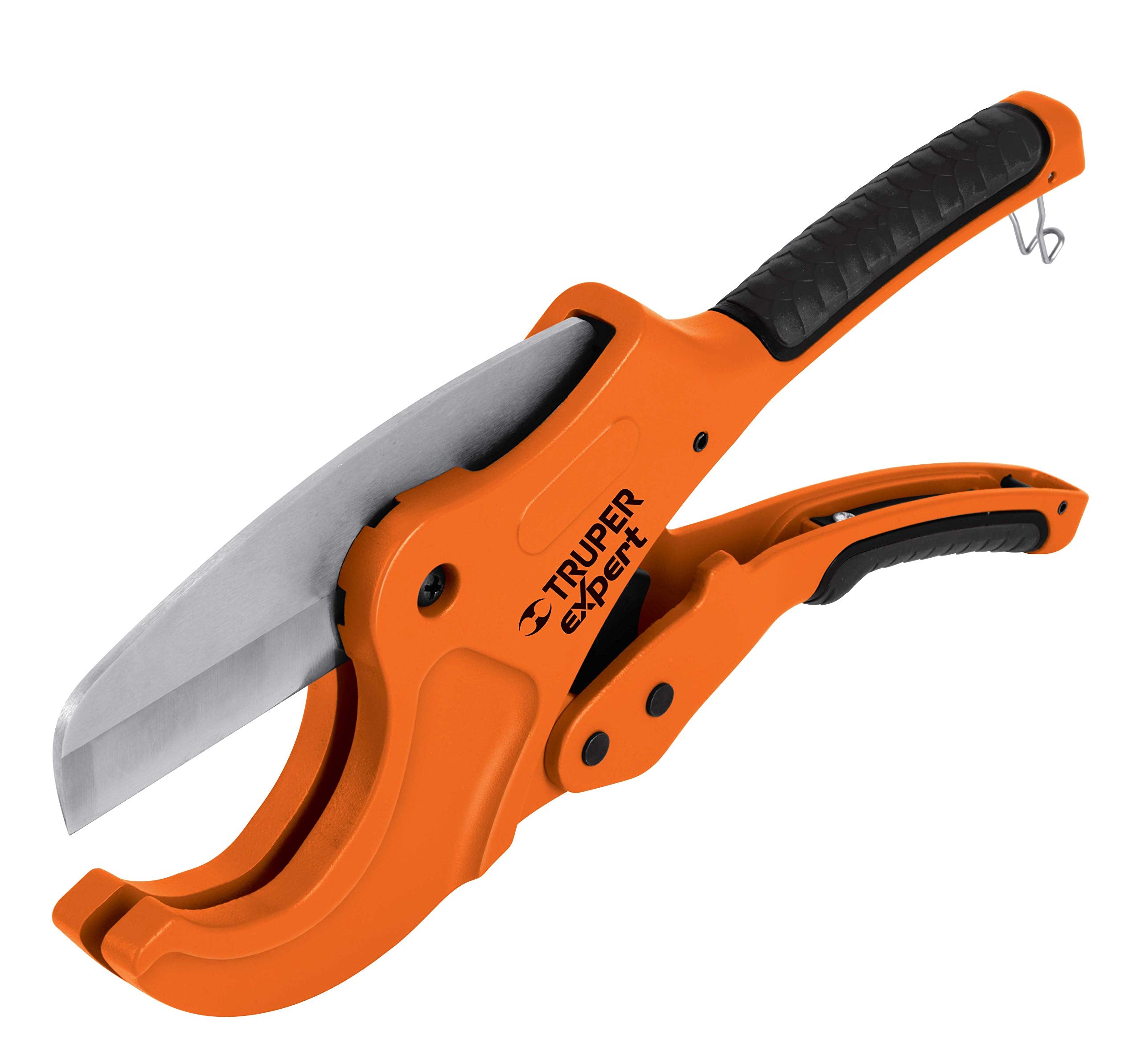 Truper Expert COT-PVC-X, Cortador de tubo de PVC, cuchilla de acero de alta dureza