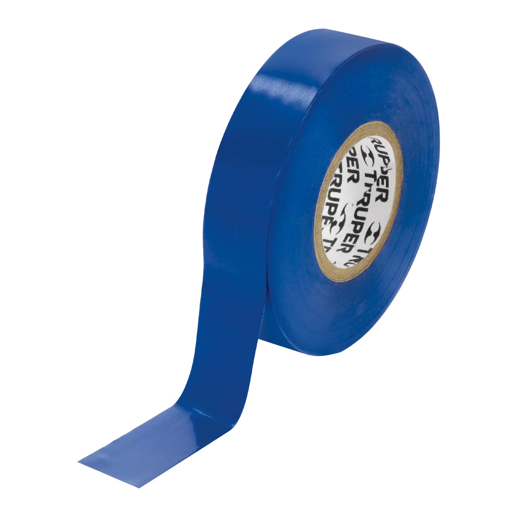 Truper M-33Z, Cinta de aislar, 18 m x 19 mm, azul, adhesivo acrílico