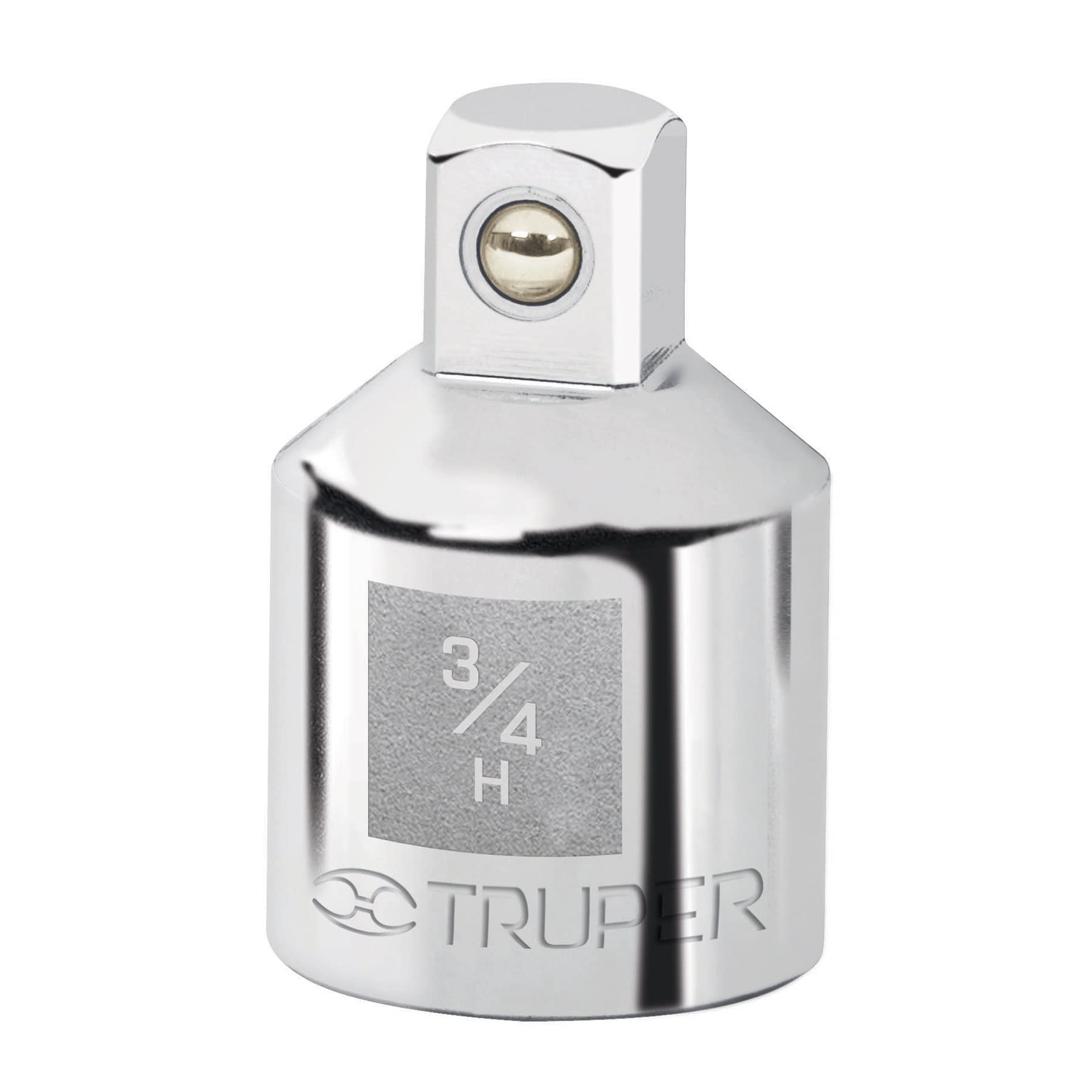 Truper A-5453, Adaptador para matraca de cuadro 3/4″ a cuadro 1/2″