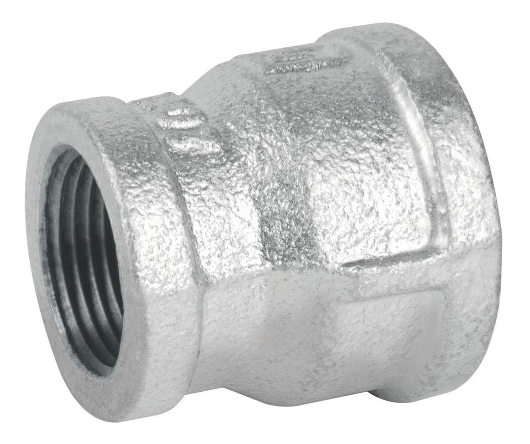 Capucha de reducción, acero galvanizado, 1-1/2 x 1-1/4 '