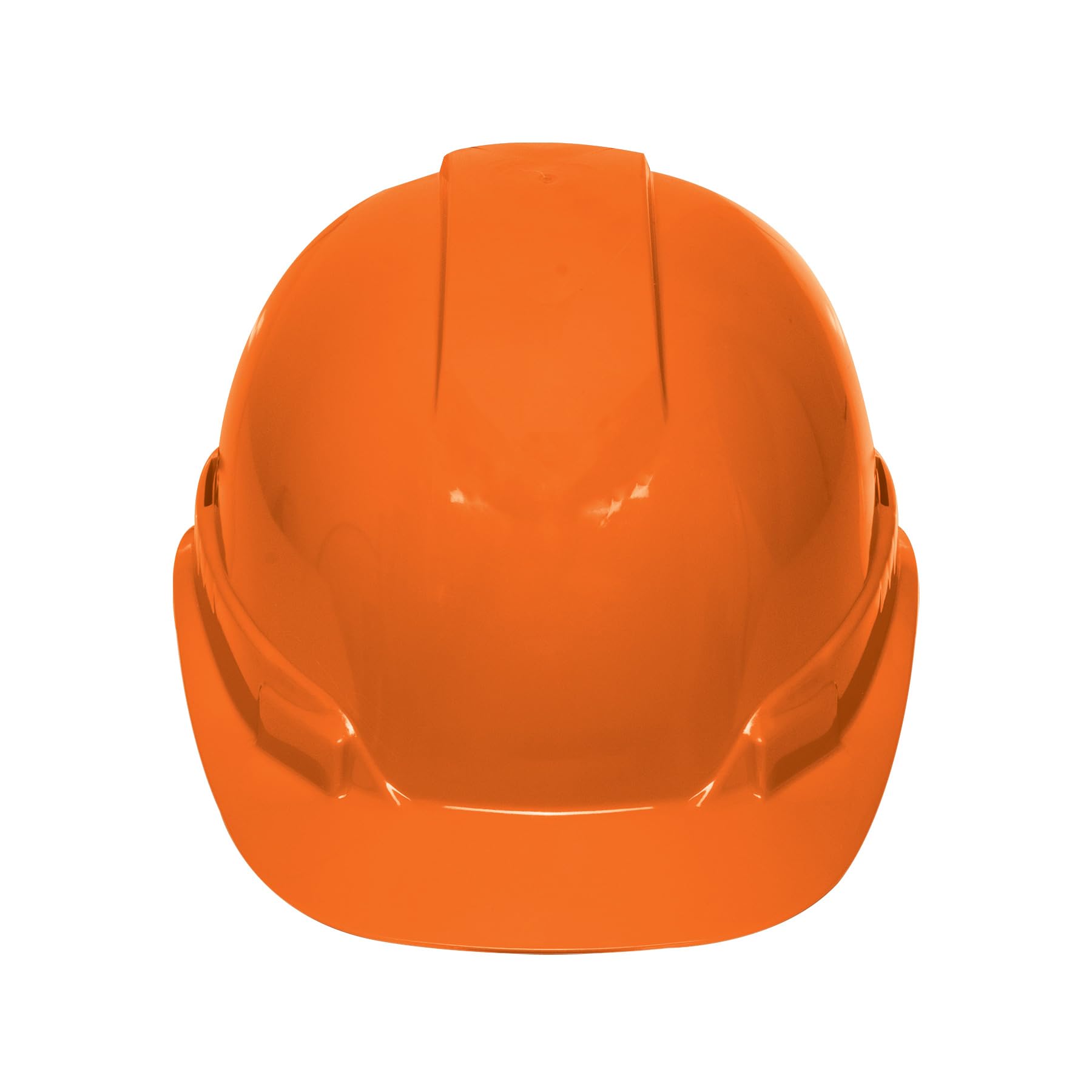 Truper CAS-NI, Casco de Seguridad ventilado diseño cómodo y Ligero Ajuste de matraca Color Naranja