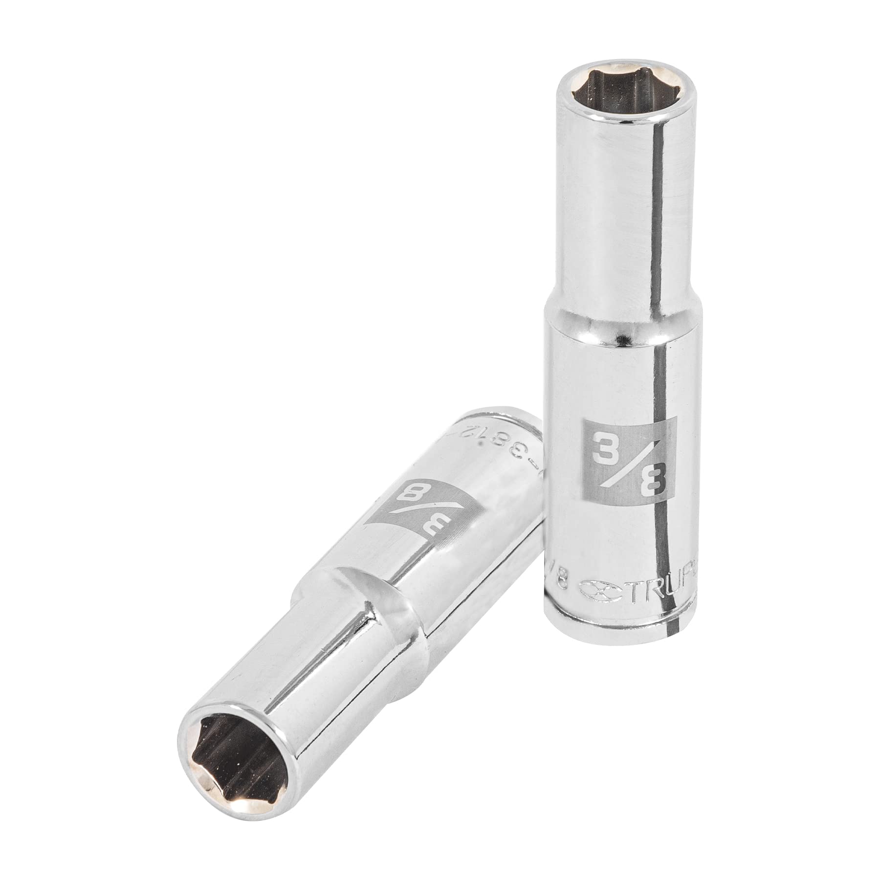 Truper D-3812-HL, Dado de 6 puntas, largo, cuadro 3/8″ de 3/8″