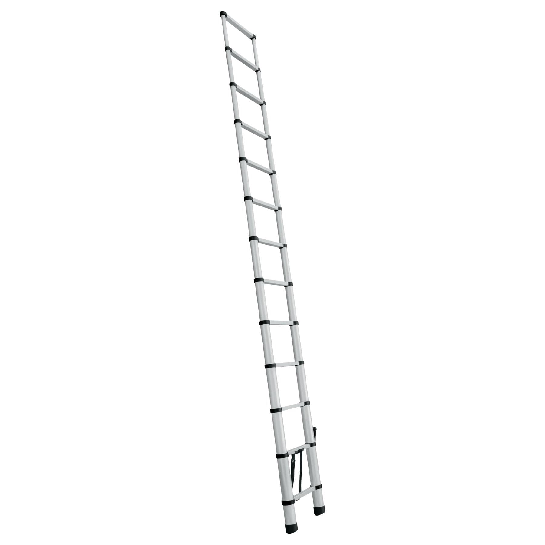 Truper ESTE-213 Escalera telescópica,13 peldaños, Tipo II, Capacidad 102kg