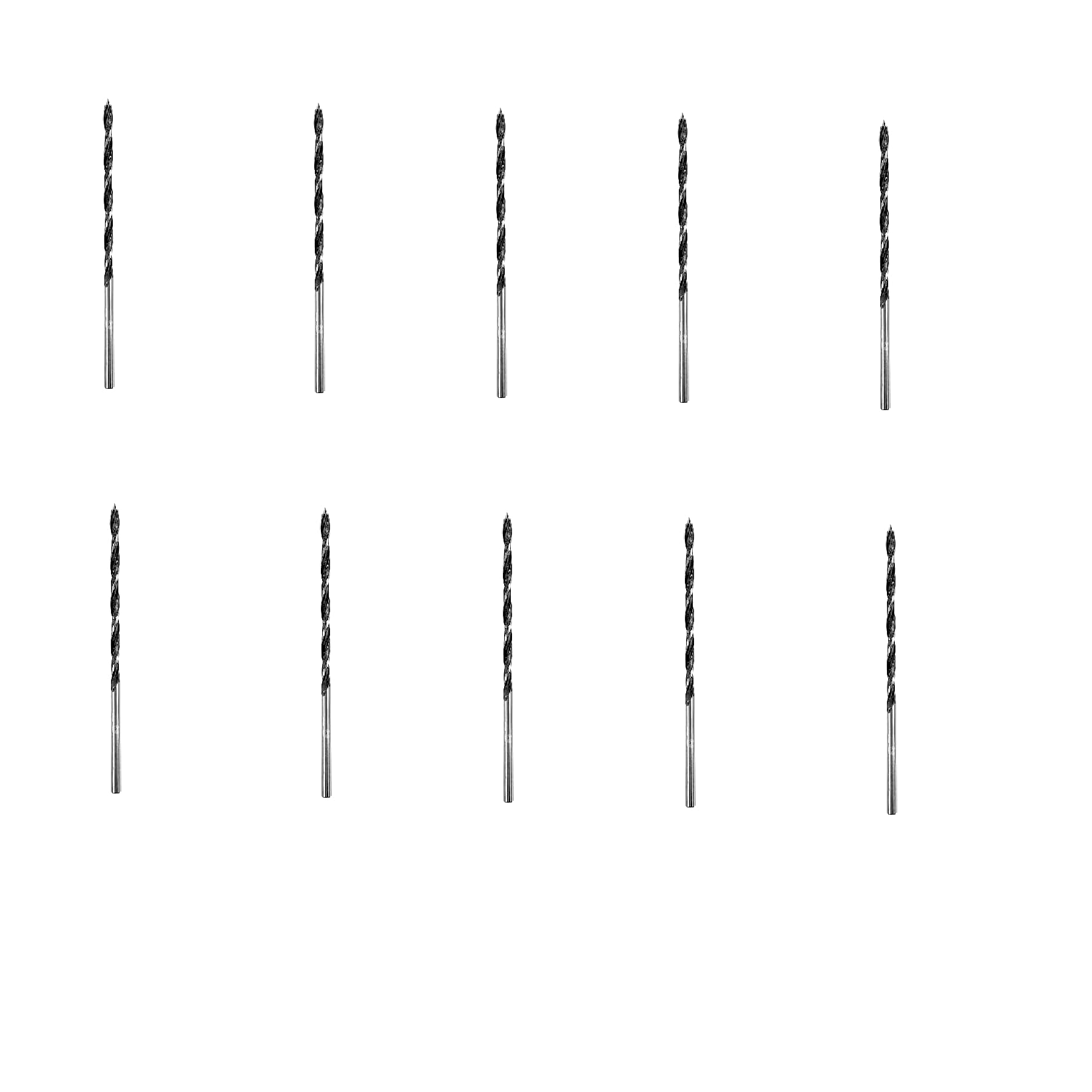 Truper Broca con punta centradora para madera 1/8 pack de 10 pzs modelo 101626 - Carzamo.com