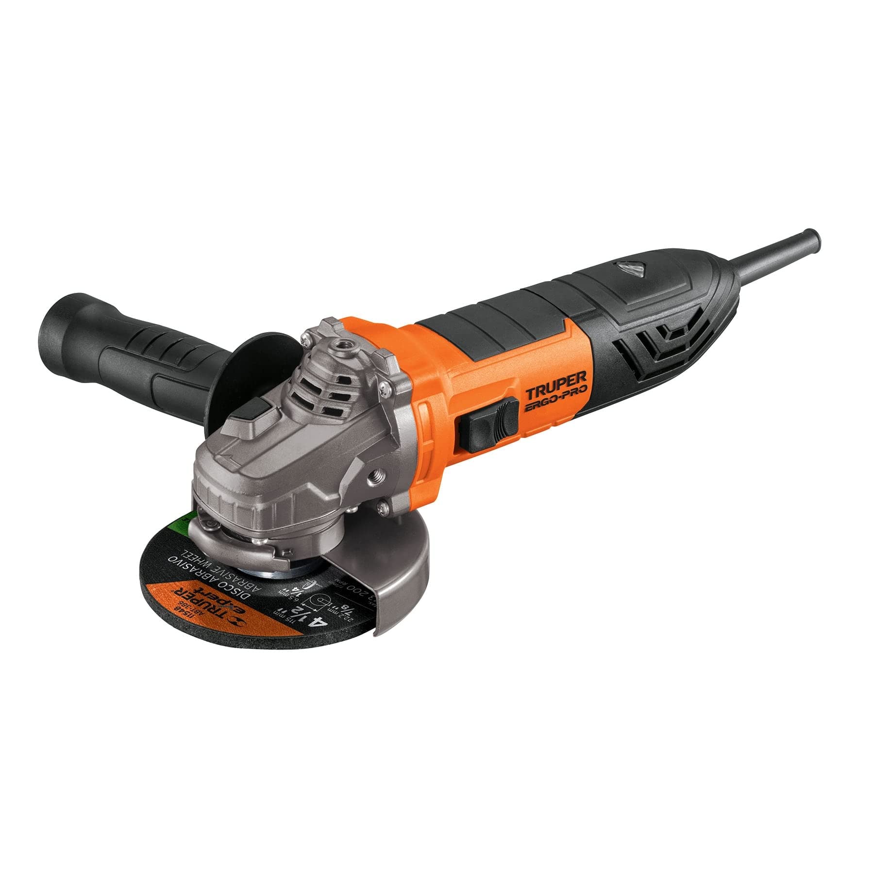 Truper ERGO-4580, Esmeriladora angular 4-1/2″ 850 W, ERGO-PRO