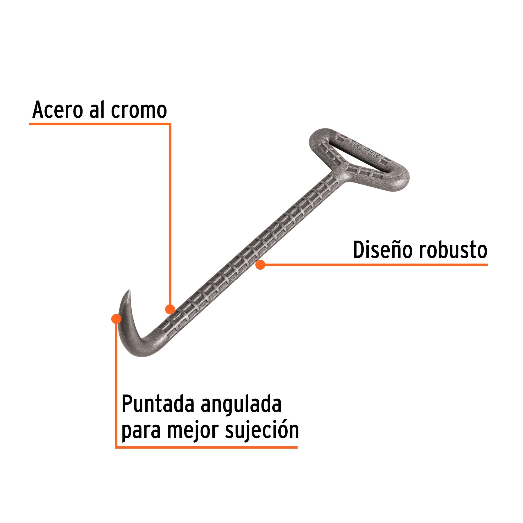 Truper AM-VA, Amarrador de varillas con grip, acero templado
