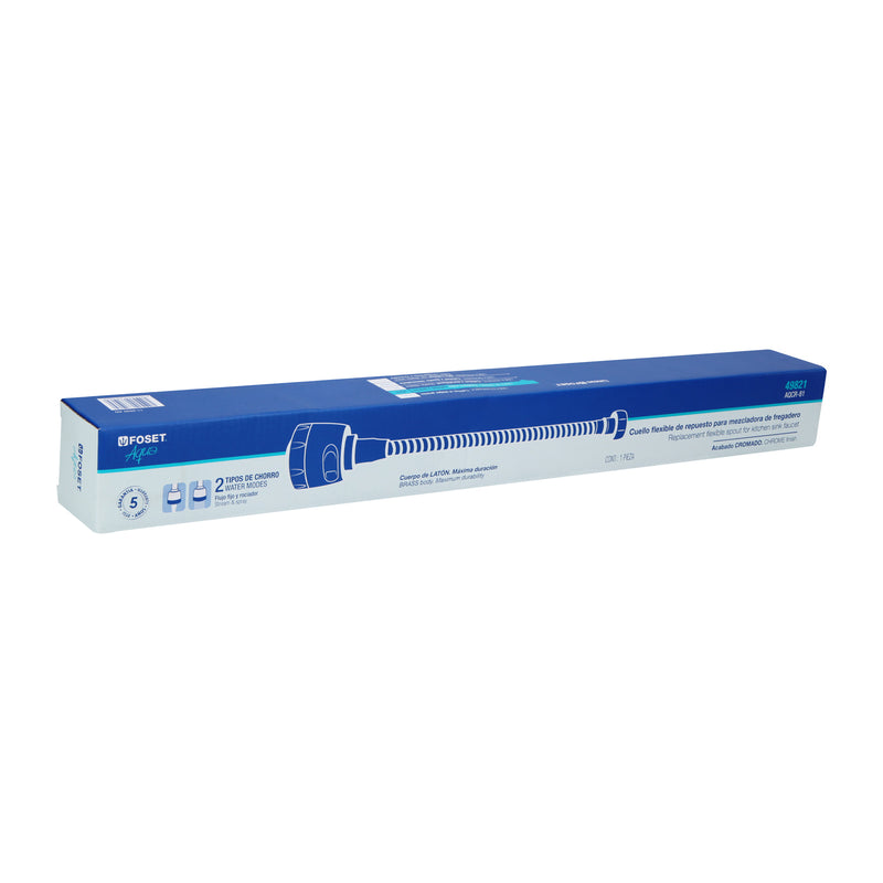 Foset Aqua AQCR-81, Cuello flexible de repuesto para fregadero - Carzamo.com