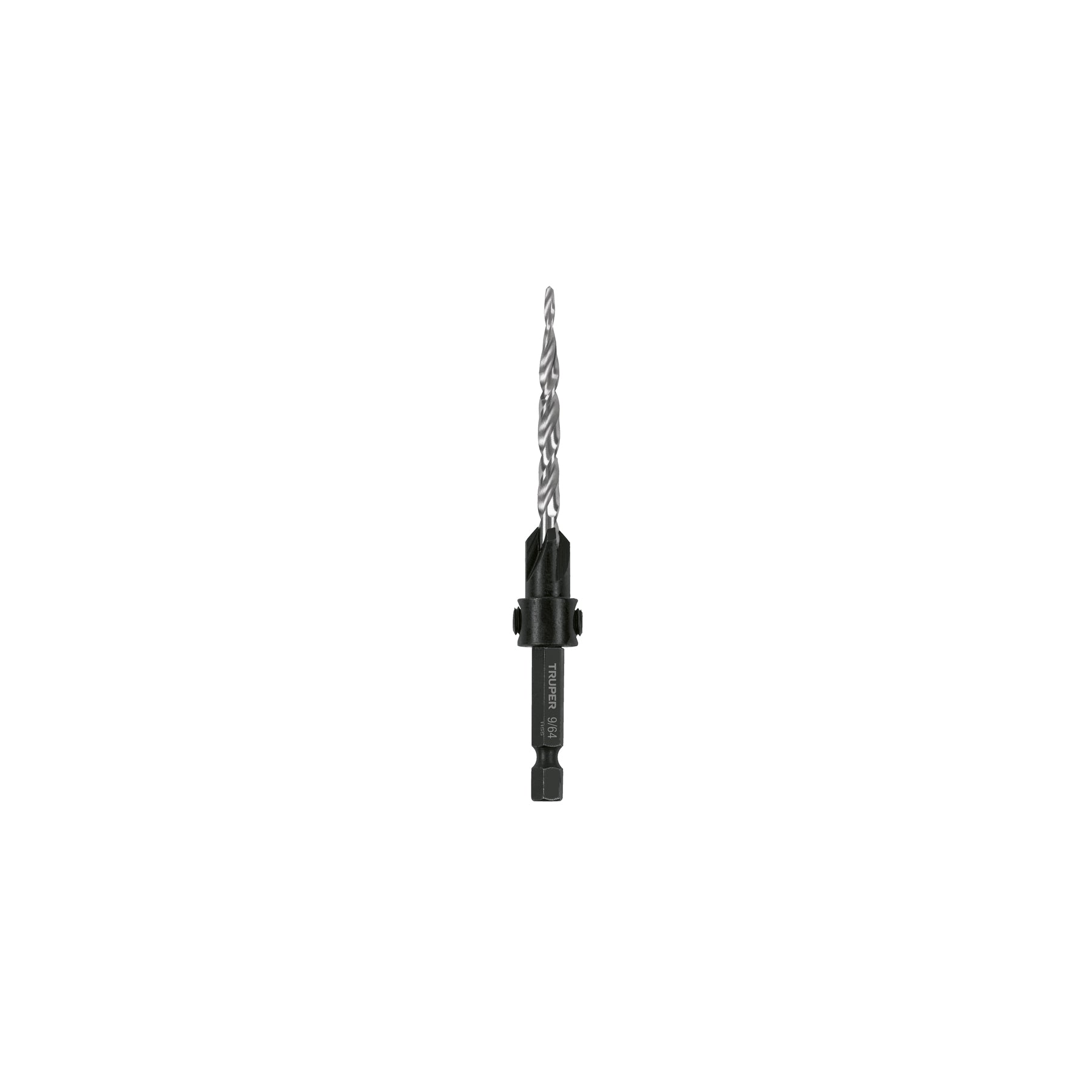 Truper BAM-10, Broca avellanadora #10 para madera, 3/16″