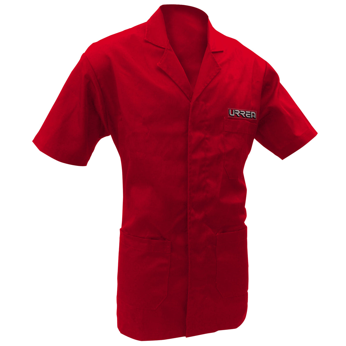 Bata color rojo talla XL Urrea