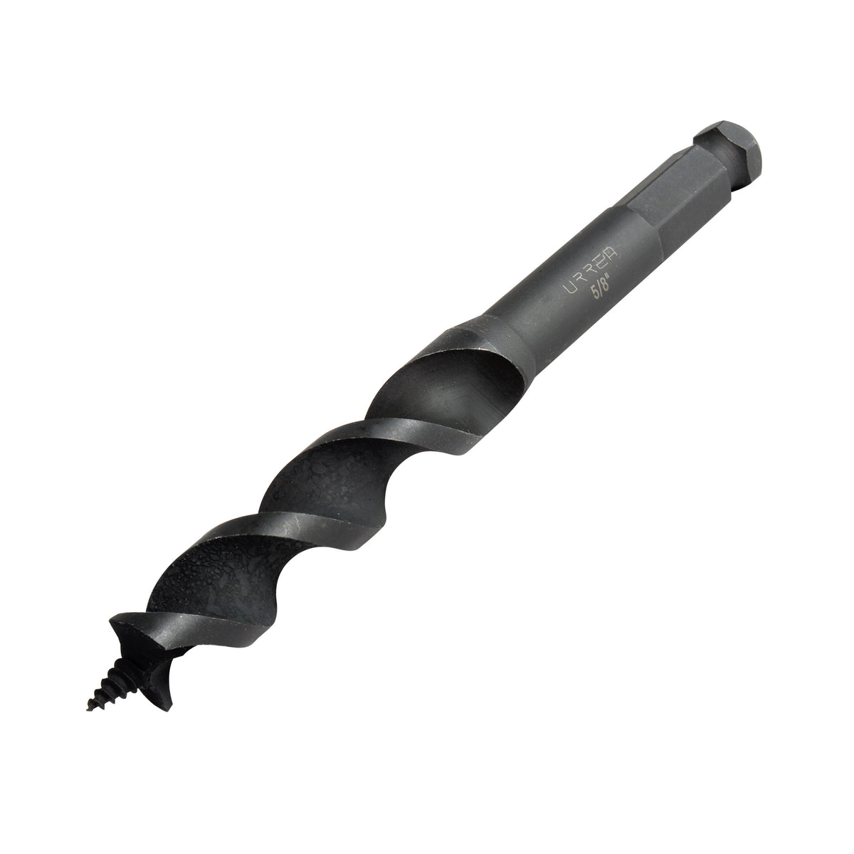 Broca para madera de acero al carbono tipo gusano 5/8" zanco de 7/16" Urrea