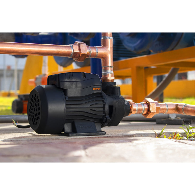 Truper BOAP-1/2A2, Bomba Eléctrica Periférica para Agua 1/2 Hp uso agrícola - Carzamo.com