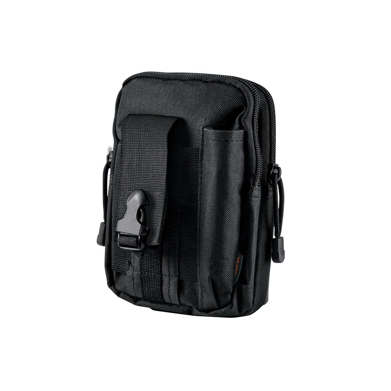 Bolso táctico negro para cinturón, Truper - Carzamo.com