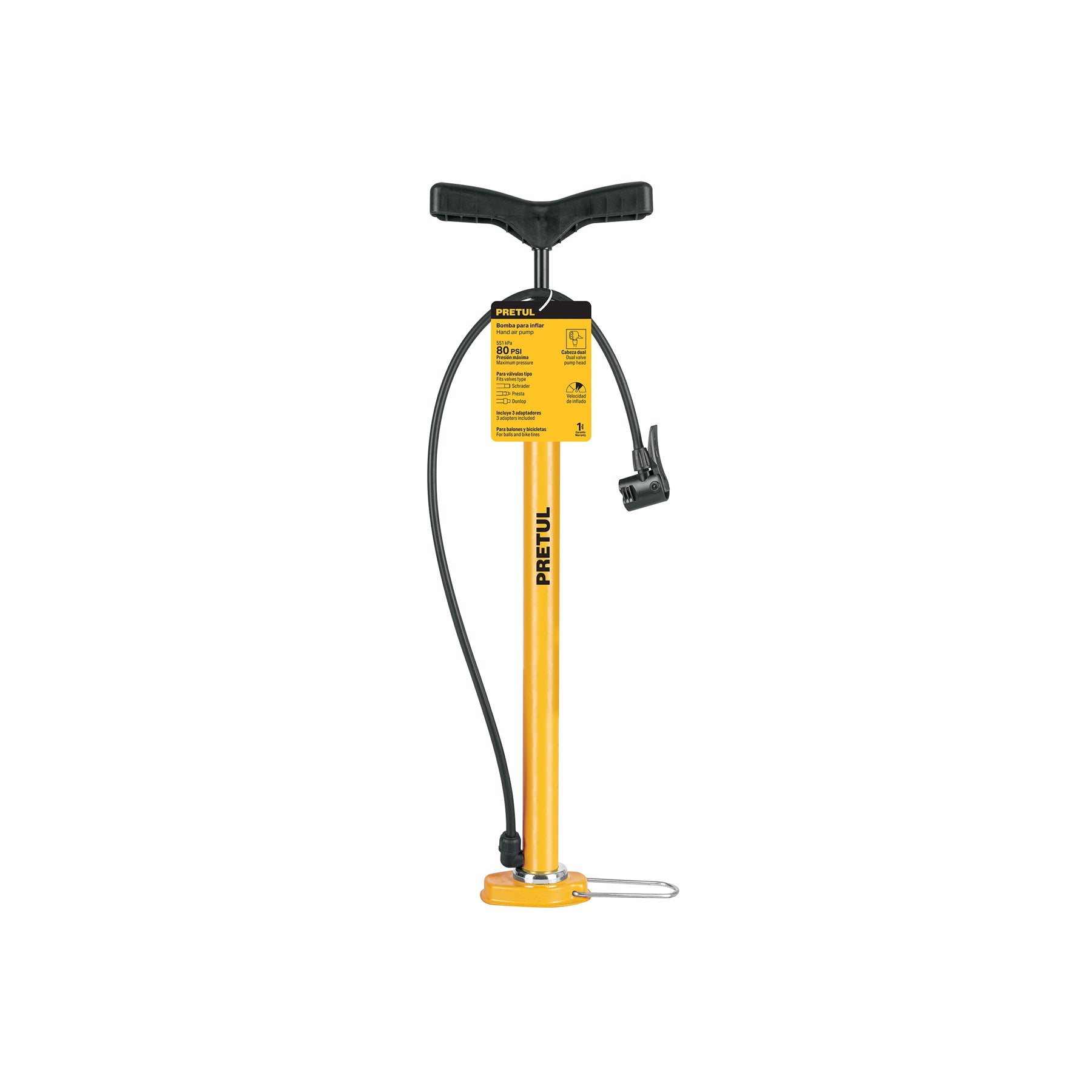 Pretul BOM-P, Bomba para inflar de 23″, cuerpo de acero - Carzamo.com