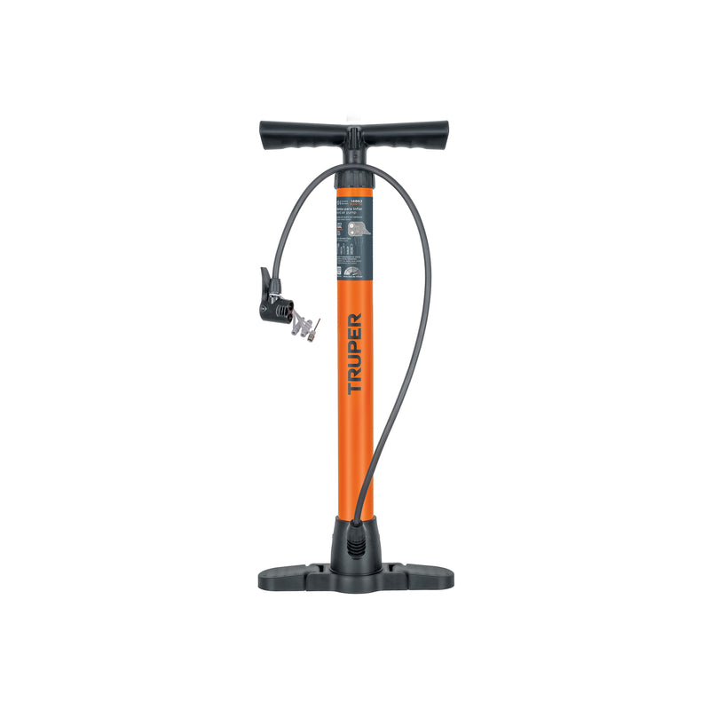 Bomba manual para inflar, 100 PSI, TRUPER - Carzamo.com