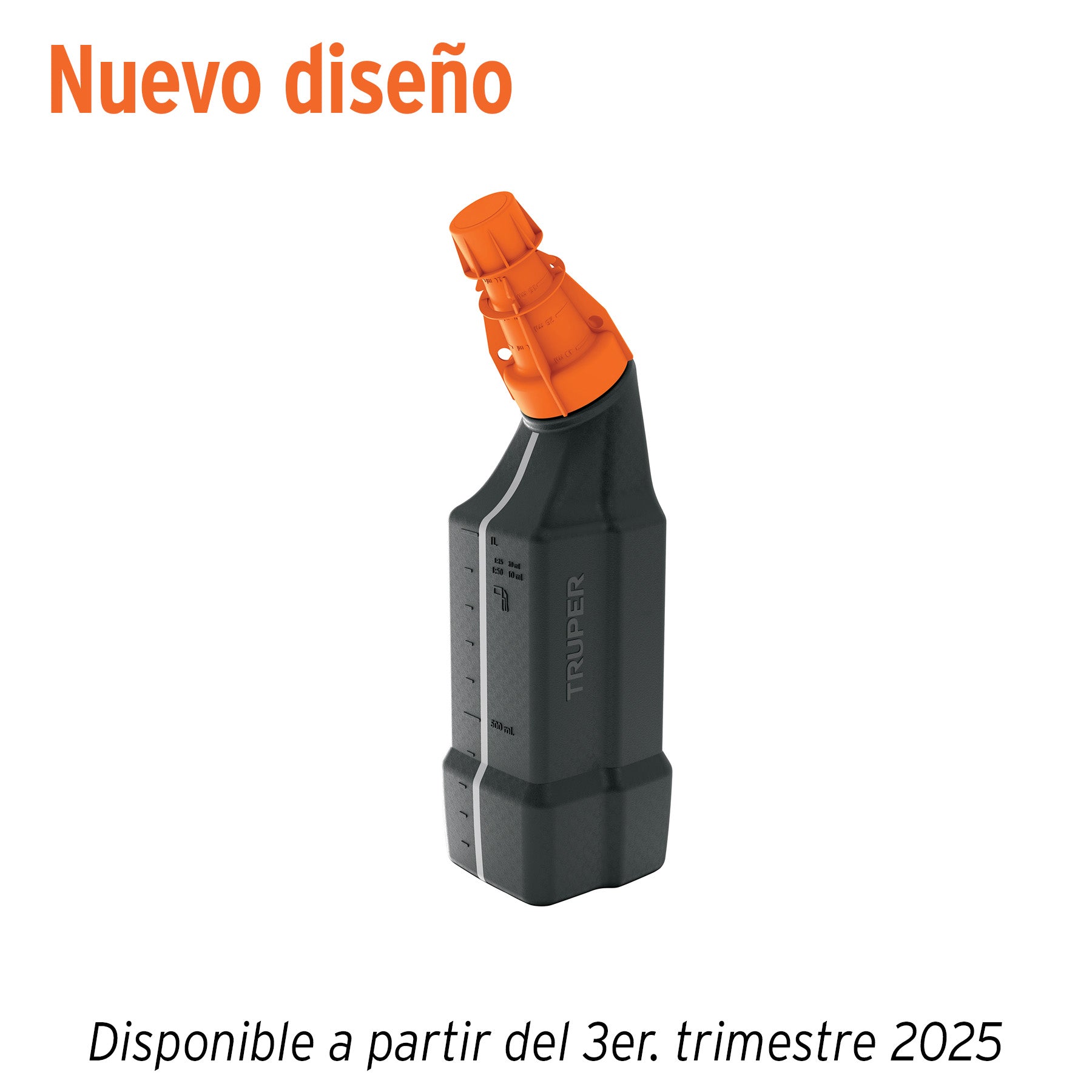Truper BOME-1 Gasoline and oil mixing can, 1 L BOME-1