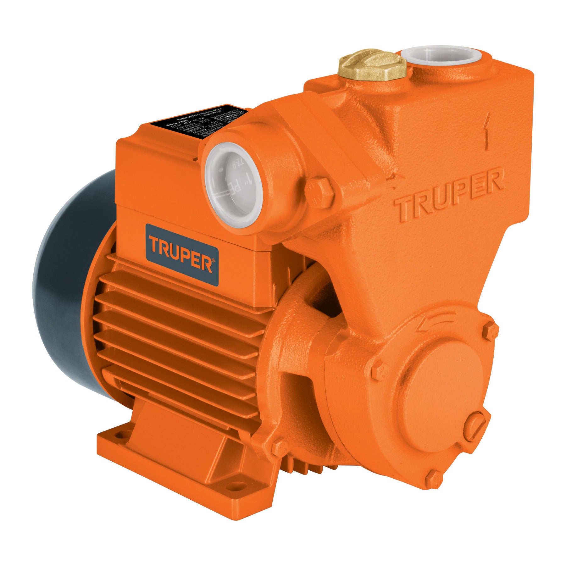 Bomba periférica autocebante 1/2HP, uso agrícola, TRUPER BOPA-1/2