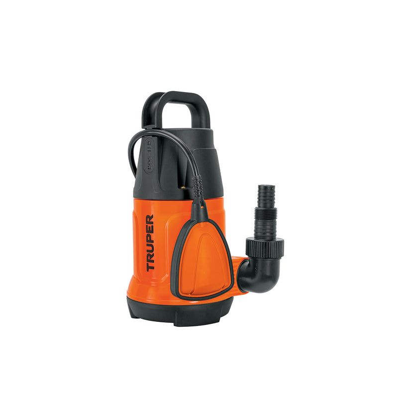 Truper BOS-1LP, Bomba sumergible plástica para agua limpia 1 HP - Carzamo.com