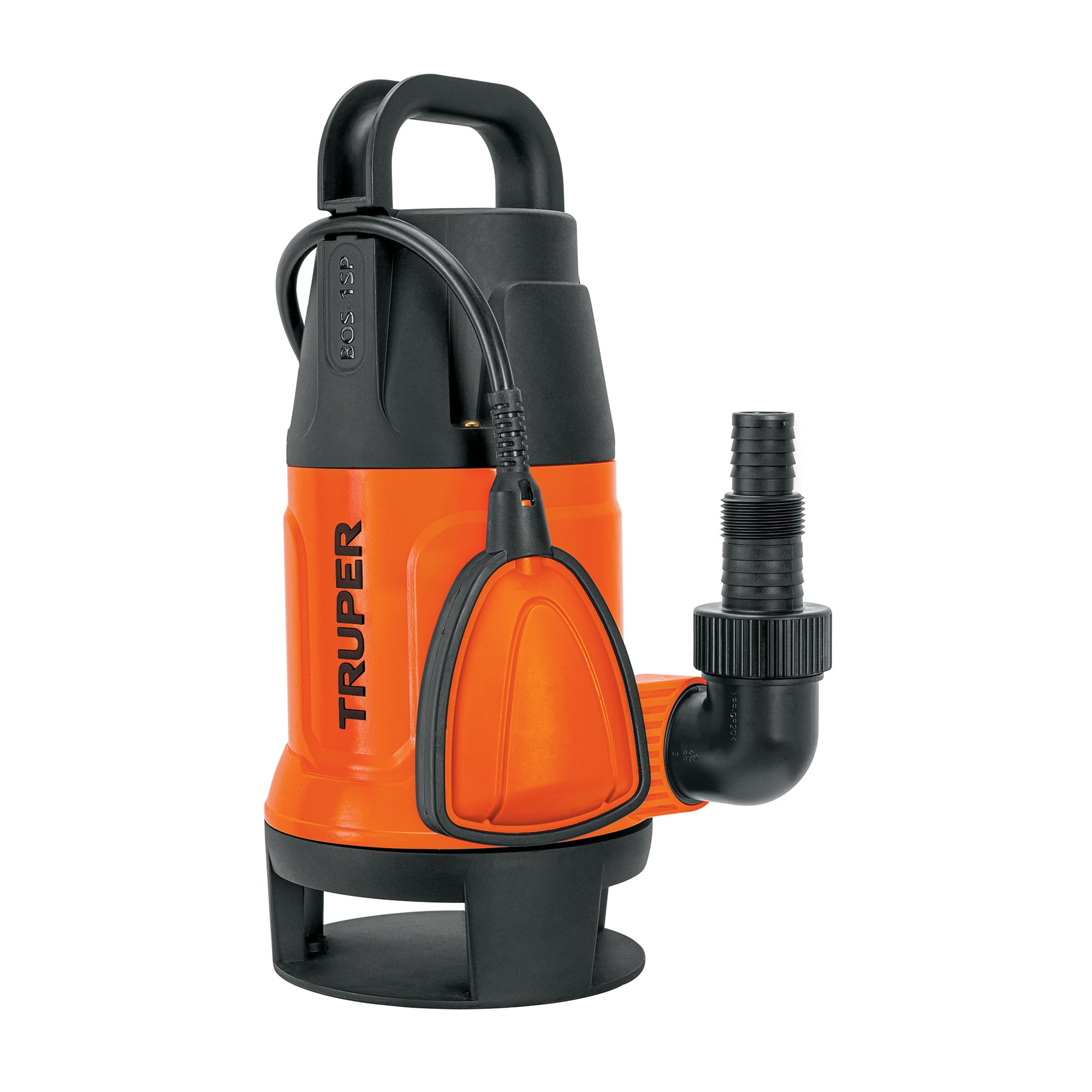 Truper BOS-1SP, Bomba sumergible plástica para agua sucia 1 HP - Carzamo.com