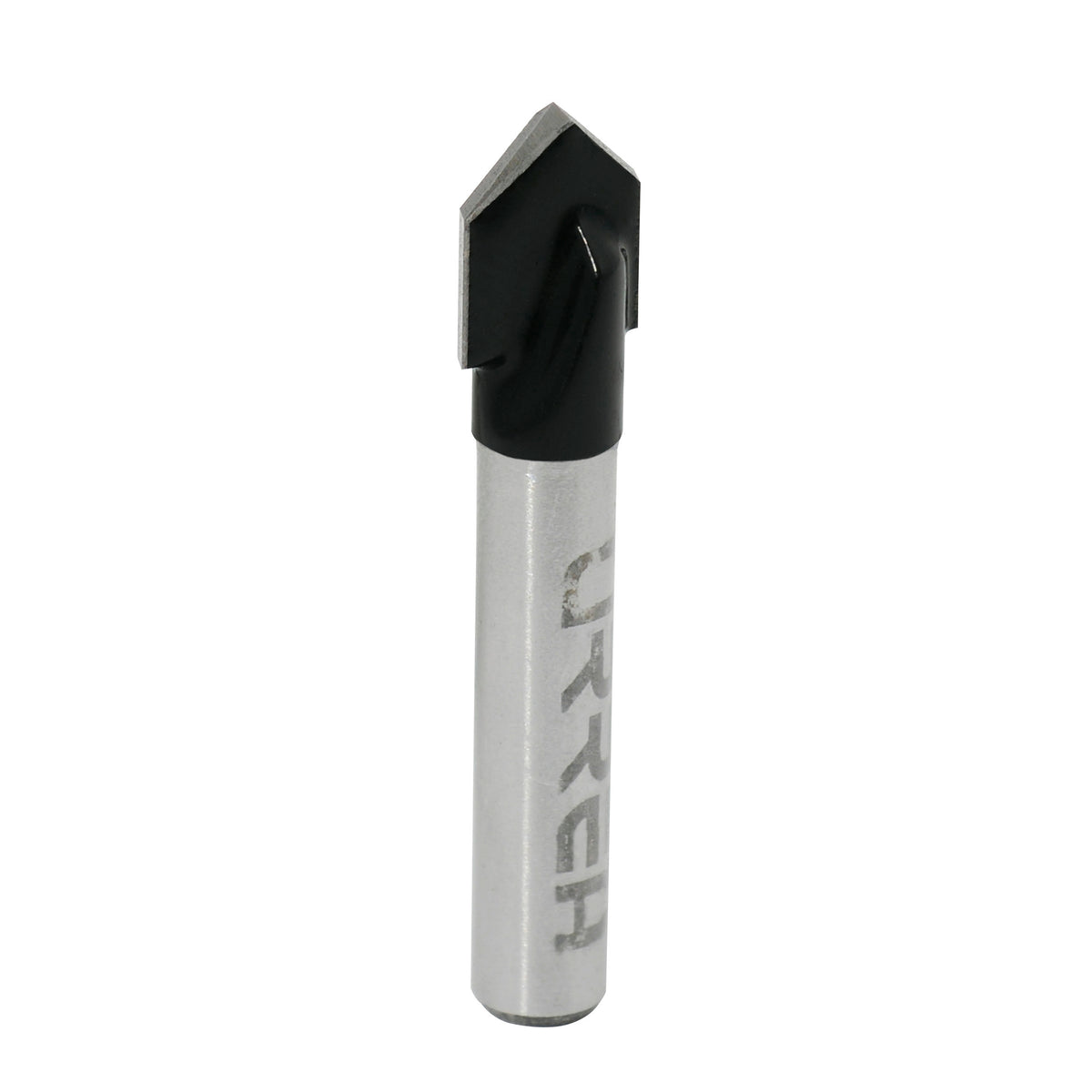 Broca para router de acero corte en "V" 3/8" zanco de 1/4" Urrea
