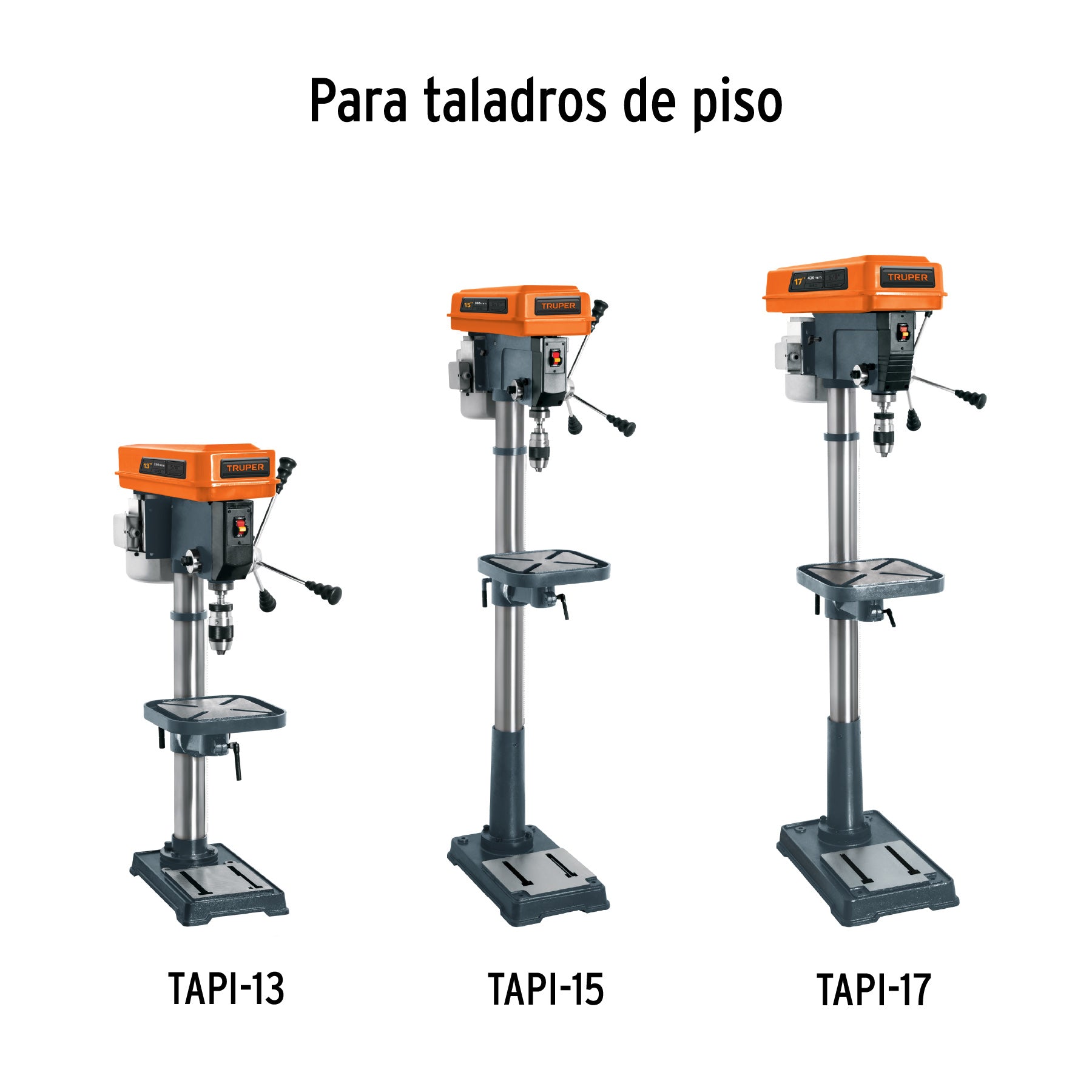 Broquero 5/8" sin llave para TAPI-13, 15 y 17, TRUPER BRO-5/8TPX