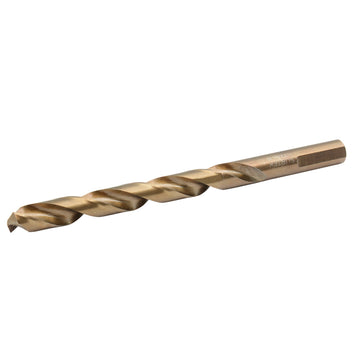 Broca con cobalto de acero de alta velocidad 1/4" zanco recto en blíster Surtek