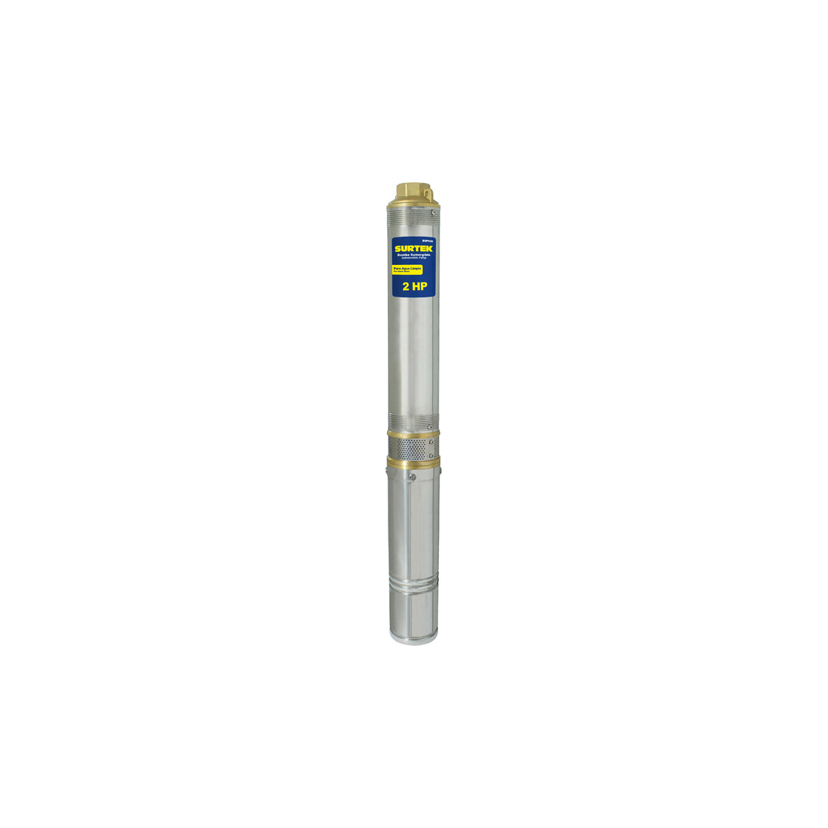 Bomba sumergible para pozos profundos 2 HP 127 V Surtek