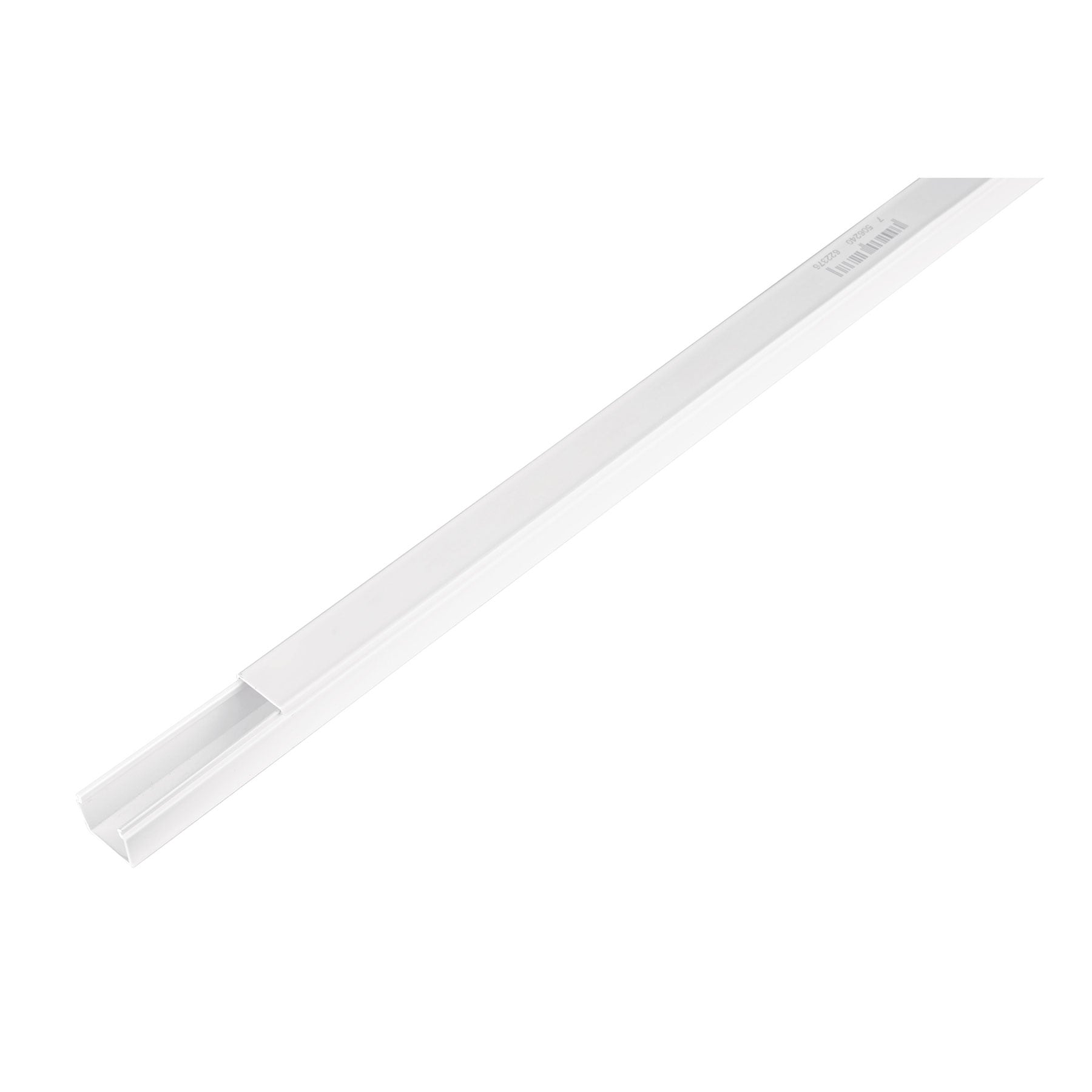 Volteck CAN-1720, Canaleta de 1 vía fabricada en PVC, 17 x 20 mm