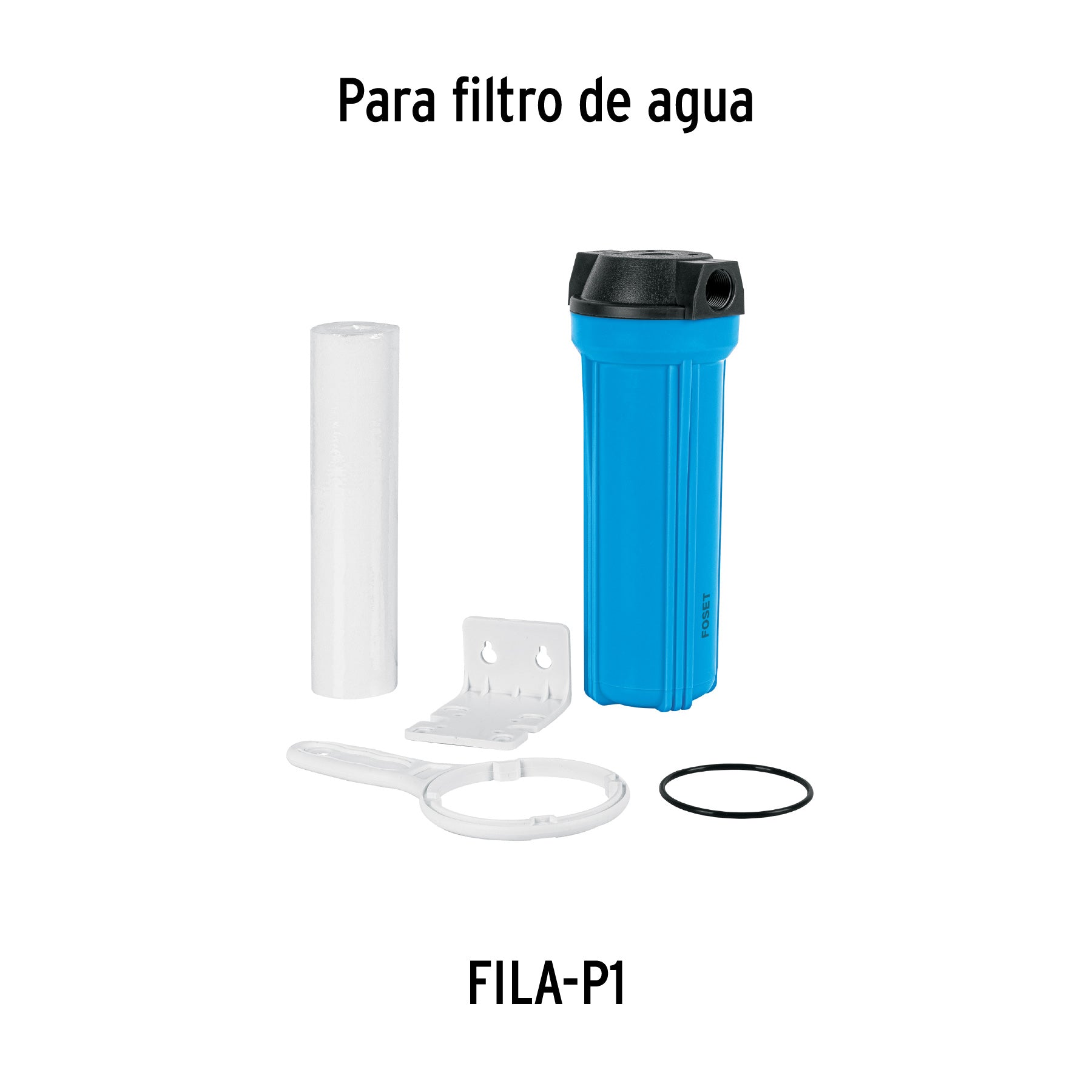 Foset CARFIL-P1, Cartucho repuesto, filtro agua, paso 1