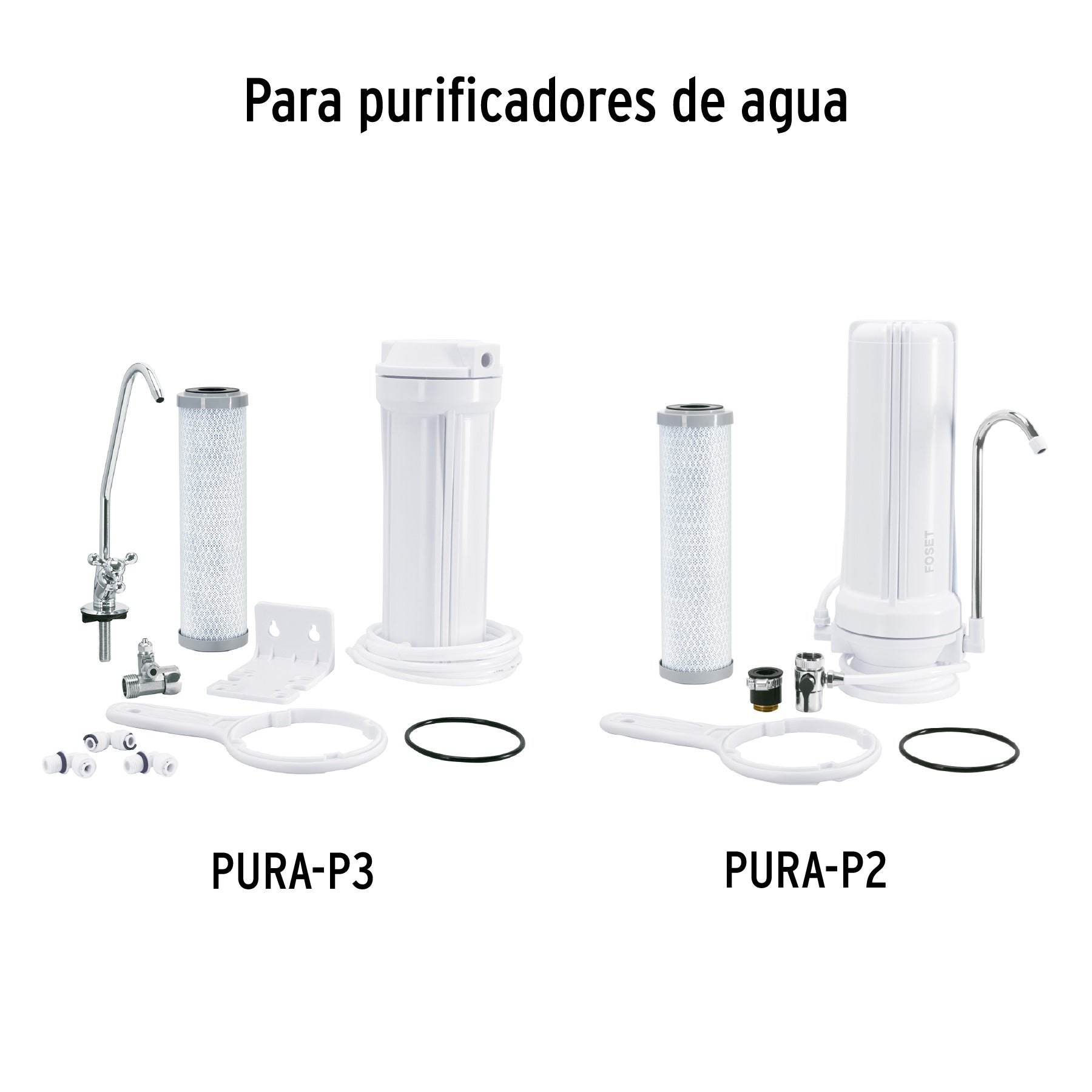 Foset CARPUR-P2, Cartucho repuesto, purificador agua