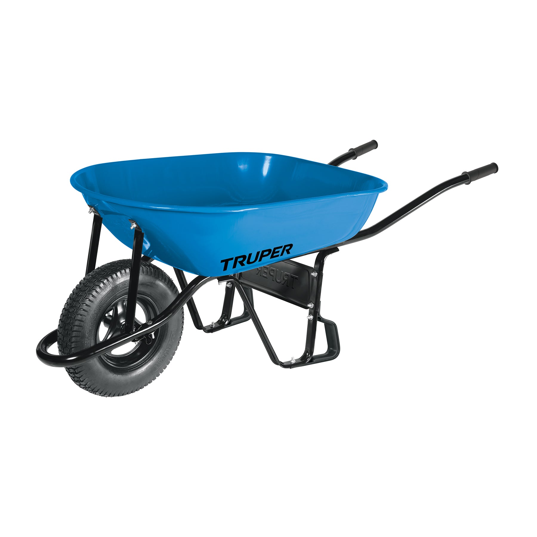 Truper CAT-50ND, Carretilla 5.5 ft3, llanta neumática reforzada